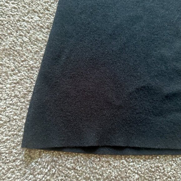 Ann Taylor Factory Black Knit Short Sleeve Shirt Women's Size Small Office Work - Picture 11 of 14